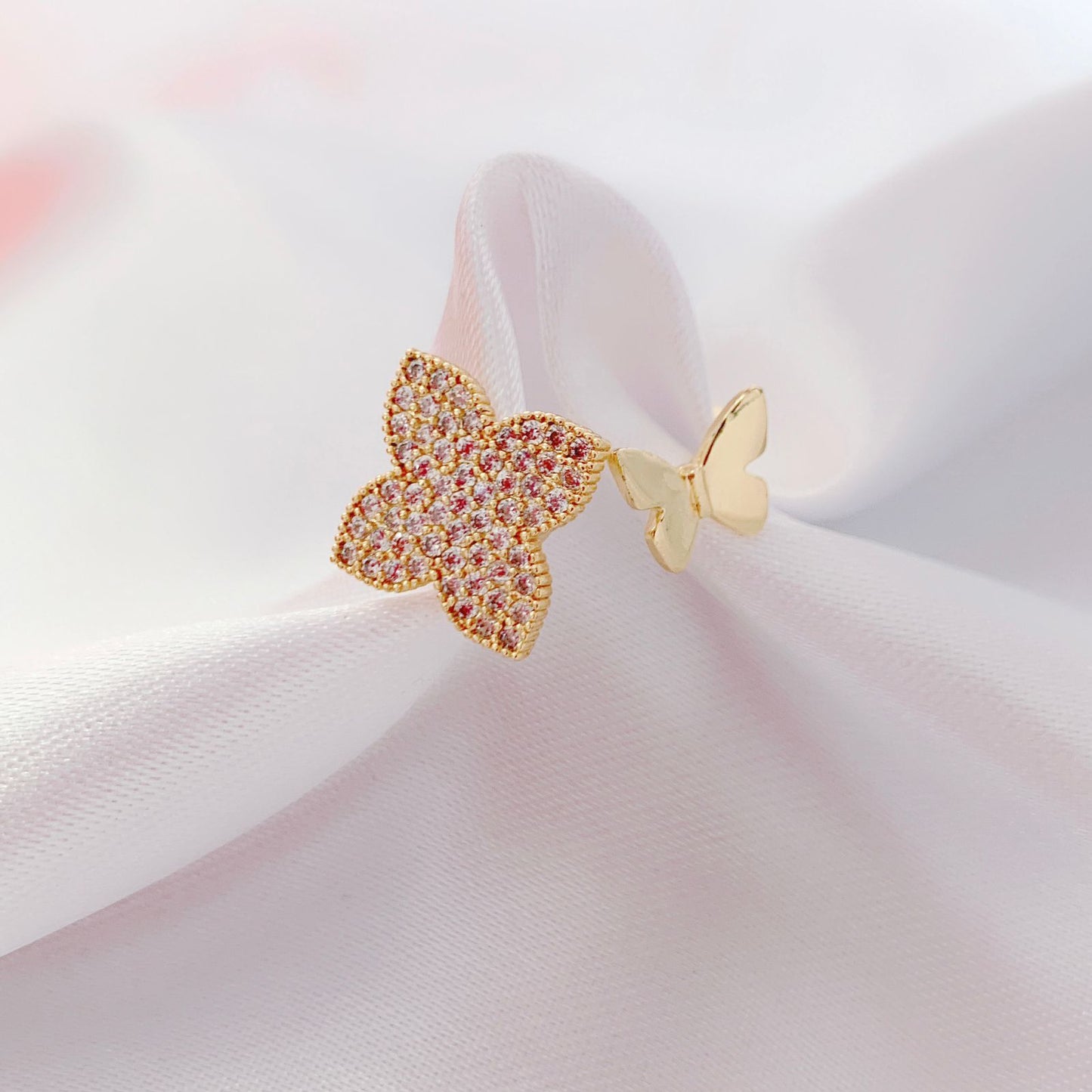 Anillo giratorio Mariposa
