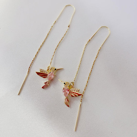 Arete violador rosa