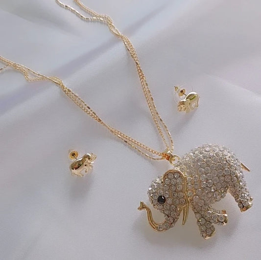 Corbatero elefante cristal